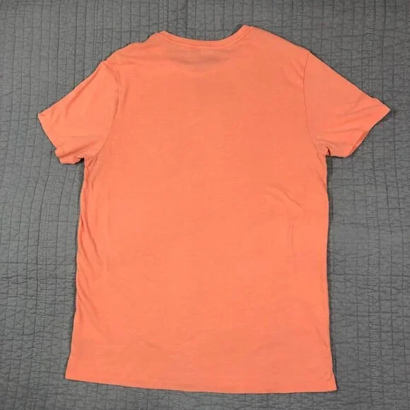 4/$15 Old Navy T Shirt Men Large Tall Coral Soft Washed Tee - Picture 2 of 16